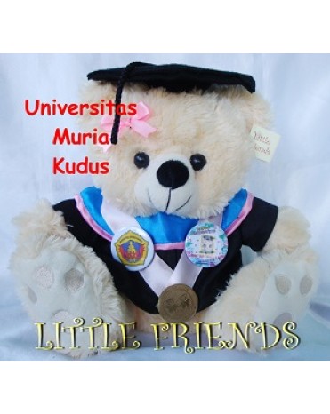 Boneka Wisuda Universitas Muria Kudus - PGSD (30 cm)